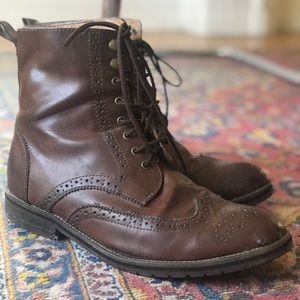 H&M Brown boots.